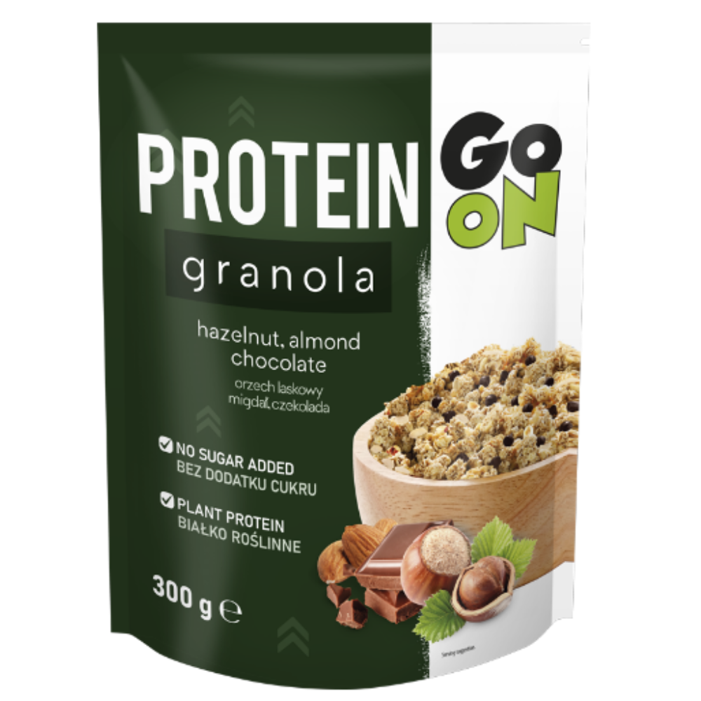 Protein Granola -hazelnut, almond, chocolate 300g