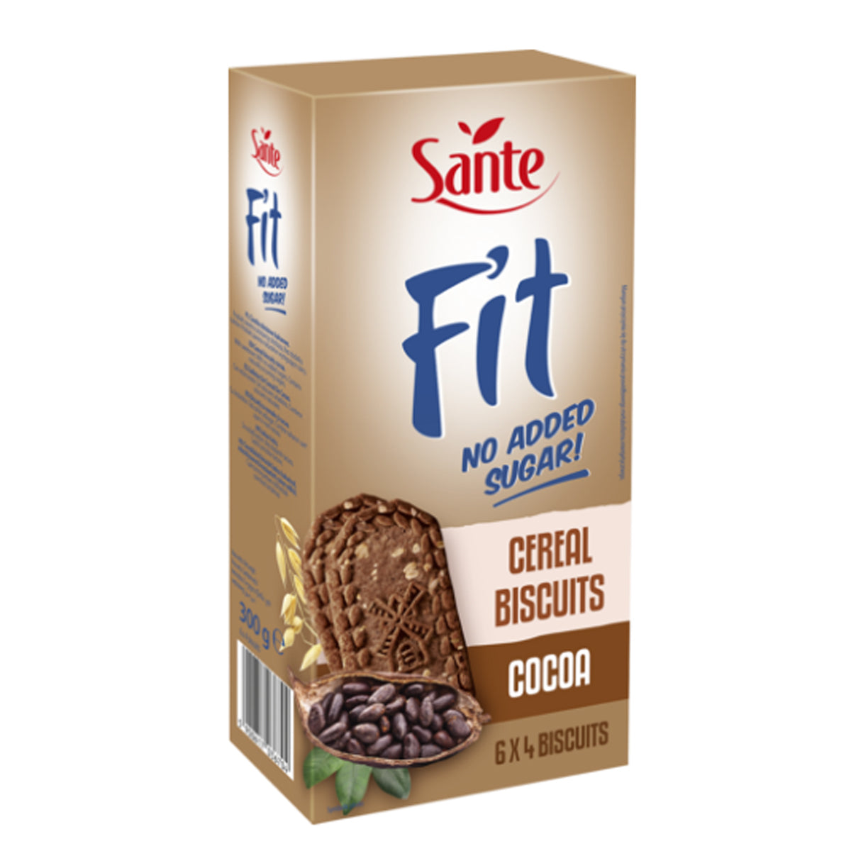 FIT Cereal Biscuits cocoa 300g x 10pcs