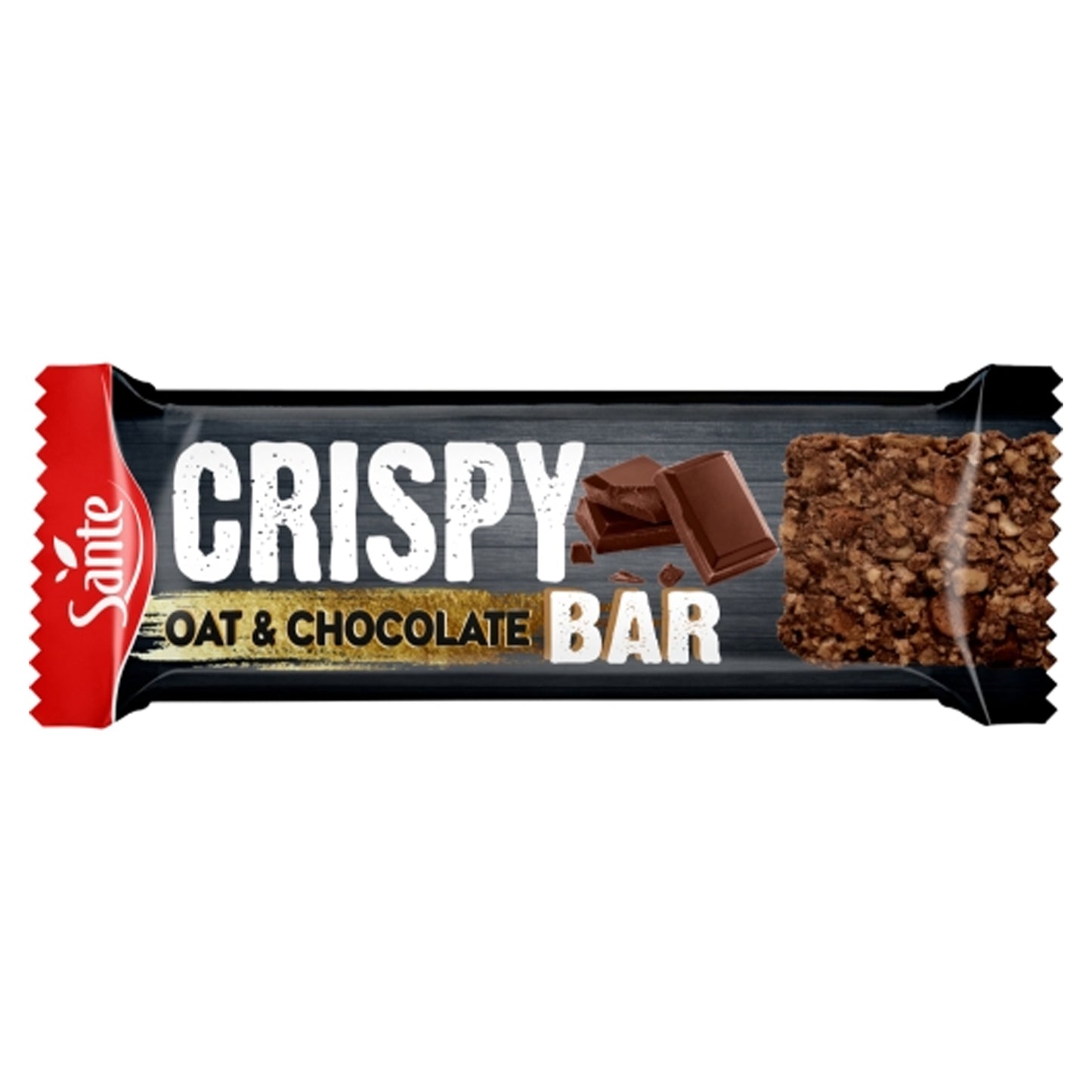 Crispy bar oat and chocolate (40g x case)