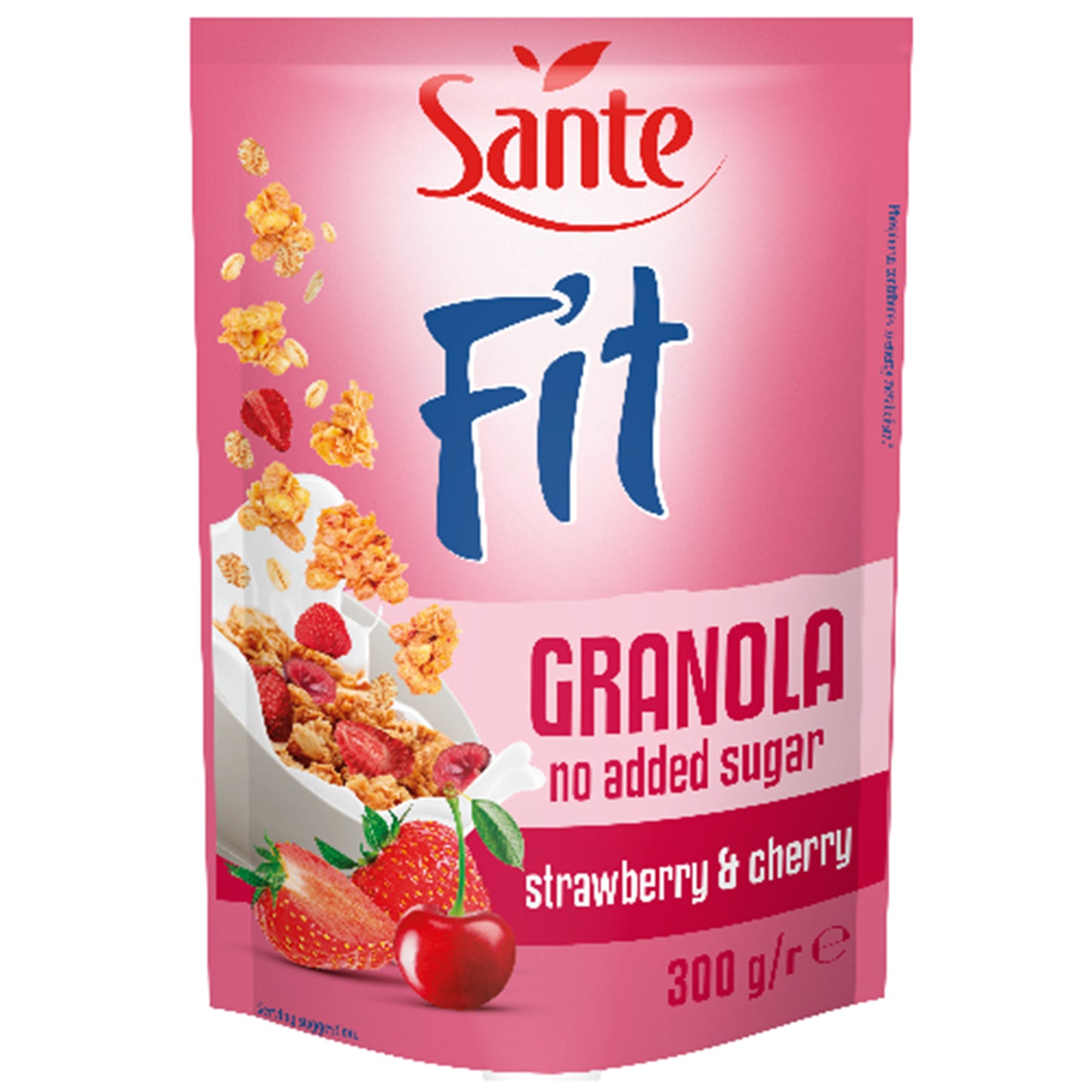 FIT Granola – with strawberries and raspberries (300g x Case)