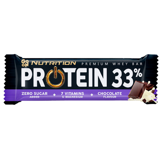 GO ON NUTRITION PROTEIN 33% premium protein bar – chocolate flavor (50g x case)