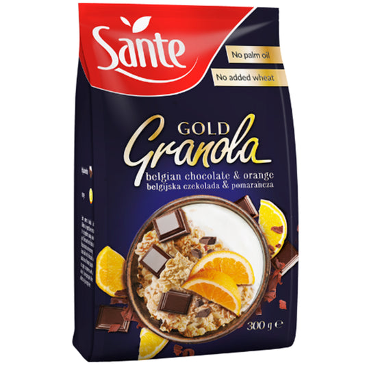 Granola Gold Belgian Chocolate & Orange (300g x case)