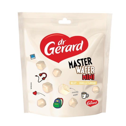 Masterwafer Mini white 110g X 8PKT