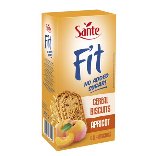 FIT Cereal Biscuits apricot 300g x 10pcs
