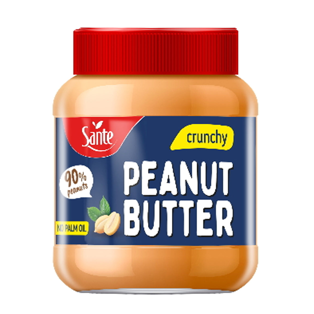 Crunchy peanut butter 350g x 6pcs